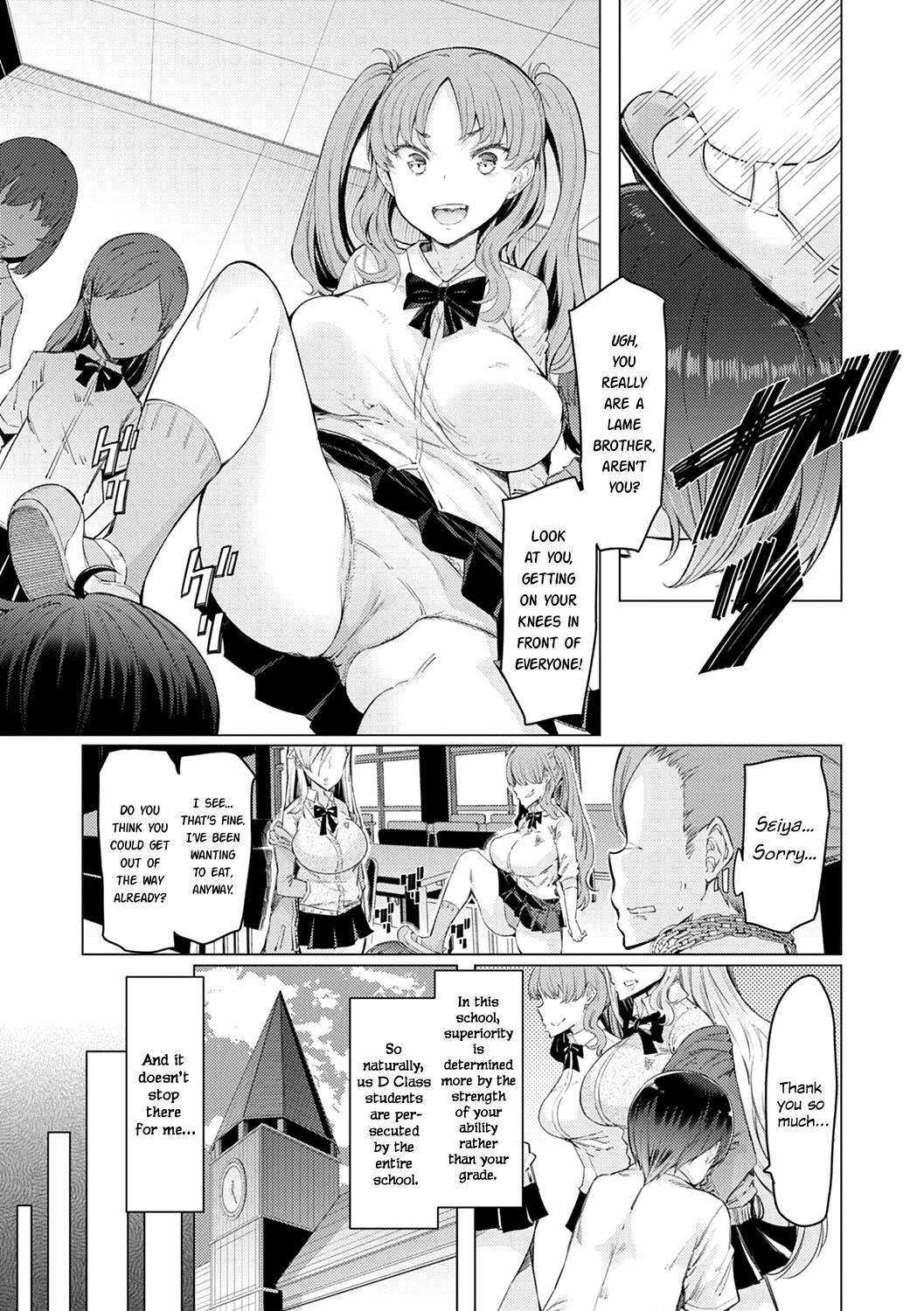 Hentai Manga Comic-Noryoku Gakuen Gekokujo-Read-12